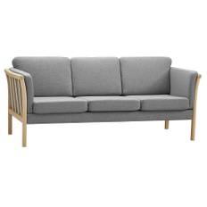 Denver 3 pers. sofa - stof/læder