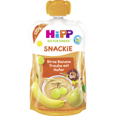 HiPP Bio Snackie pære-banan-drue med havre 107.92 DKK/1 kg (6 x 120.0g)