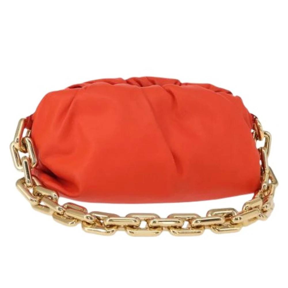 Bottega Veneta Vintage Pre-owned Vintage Skuldertaske - Vintage - Dame - Orange - ONE SIZE - Uld