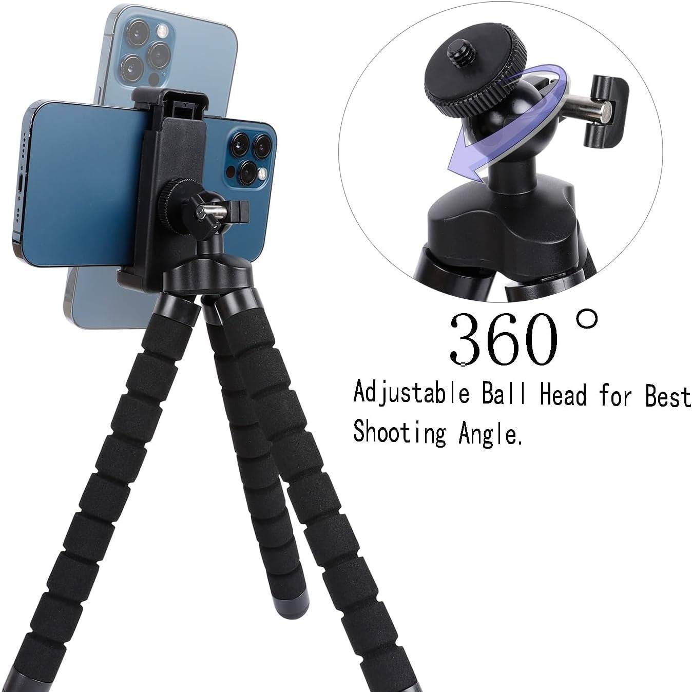 Portable Mini Tripod For Phone Monopod Selfie Stick For Smartphone Mobile With Holder Clip Tripode Octopus Action Camera Stand