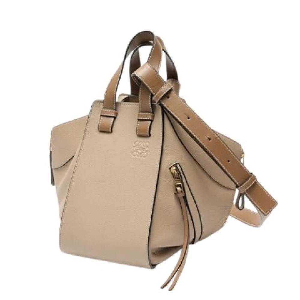 Loewe Pre-owned Pre-owned Skuldertaske - Vintage - Dame - Beige - ONE SIZE - Uld
