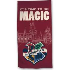Harry Potter Magisk Handduk 70x140cm Handduk 70552 Hogwarts illustrerad barn stil