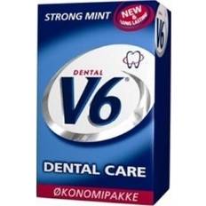 V6 Dental Strong Mint Tyggegummi, økonomipakke