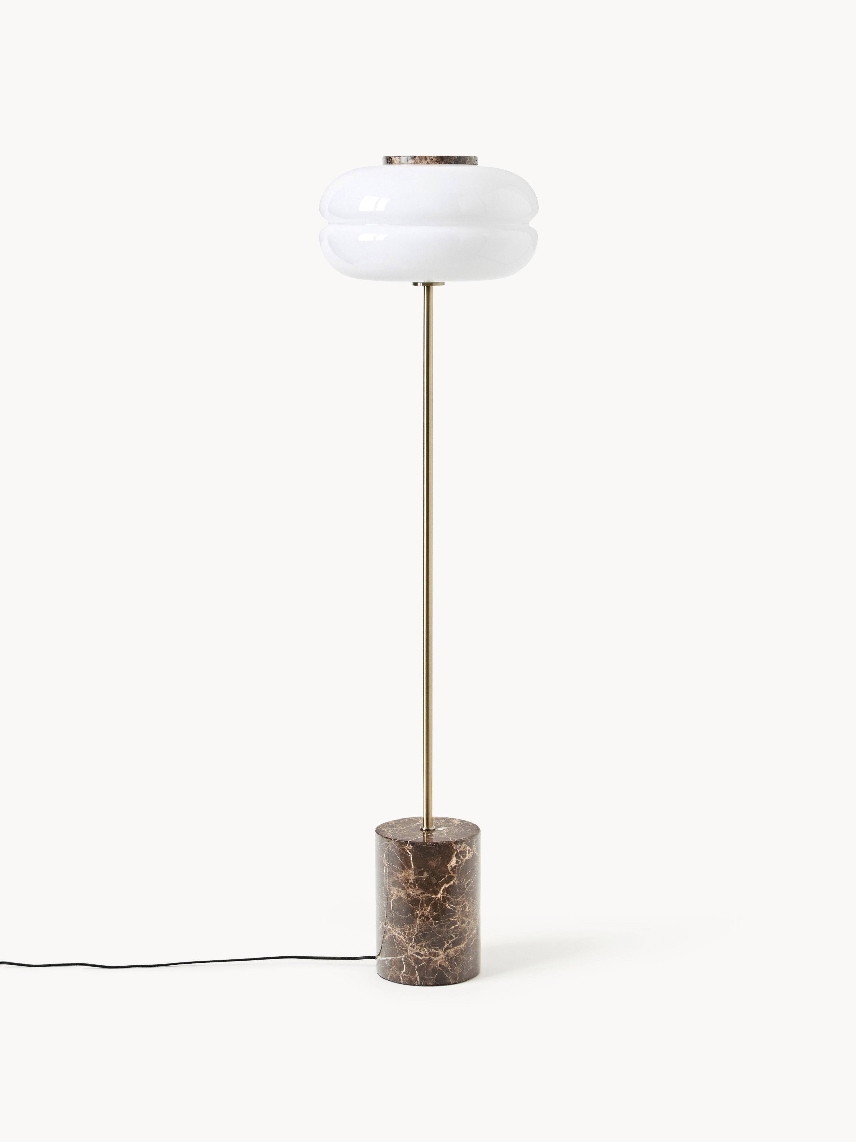 Golvlampa Bun med Marmorfot