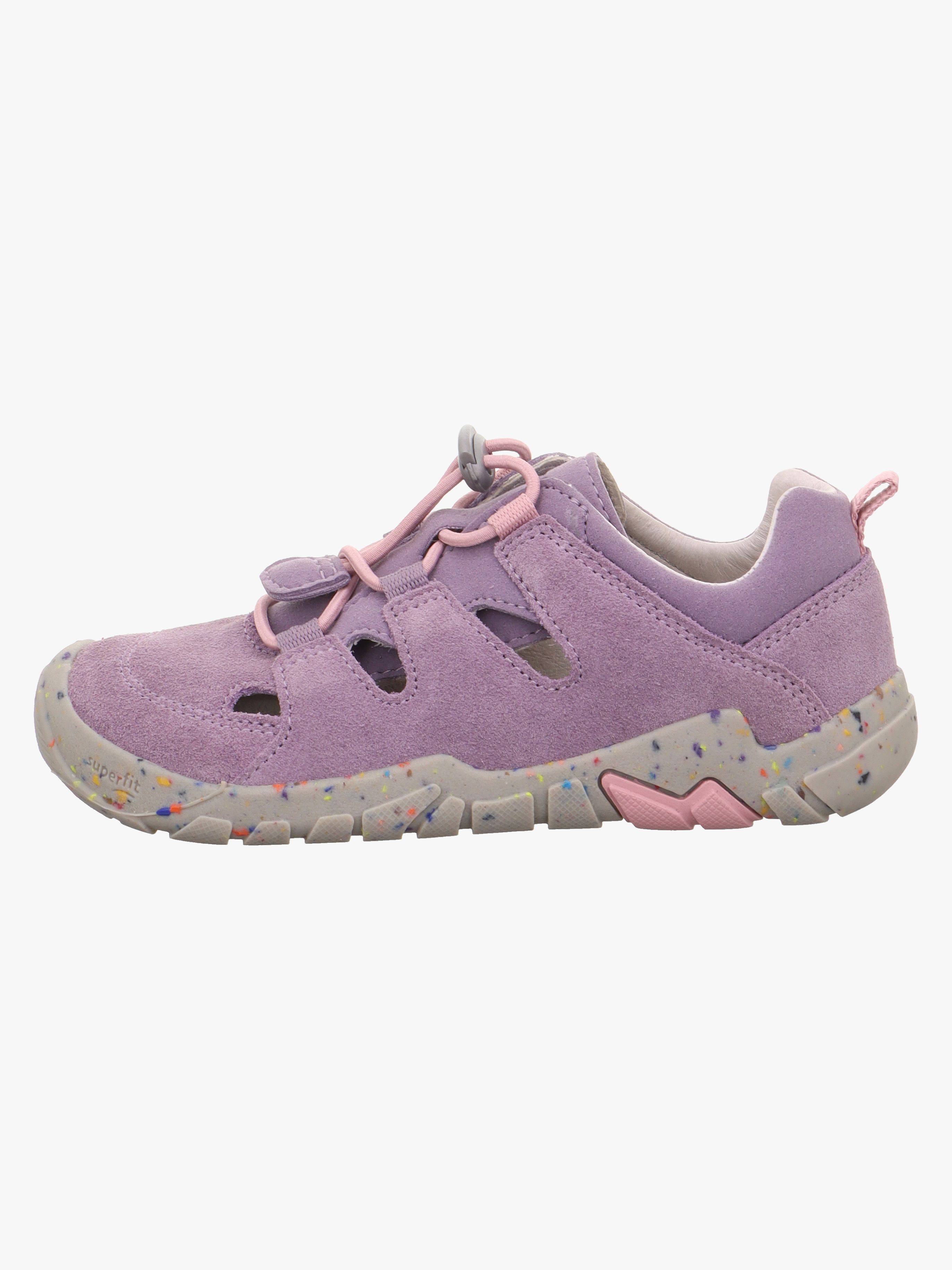 Superfit Trace Barefoot GTX Sneakers, Pink/Purple, 32