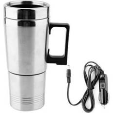 Elektrisk bilkedel 12v Elektrisk bilkedel 350ml og 150ml rustfrit stål kaffekop te vandkop 12v dobbelt isoleret kop bilkedel bilkedel