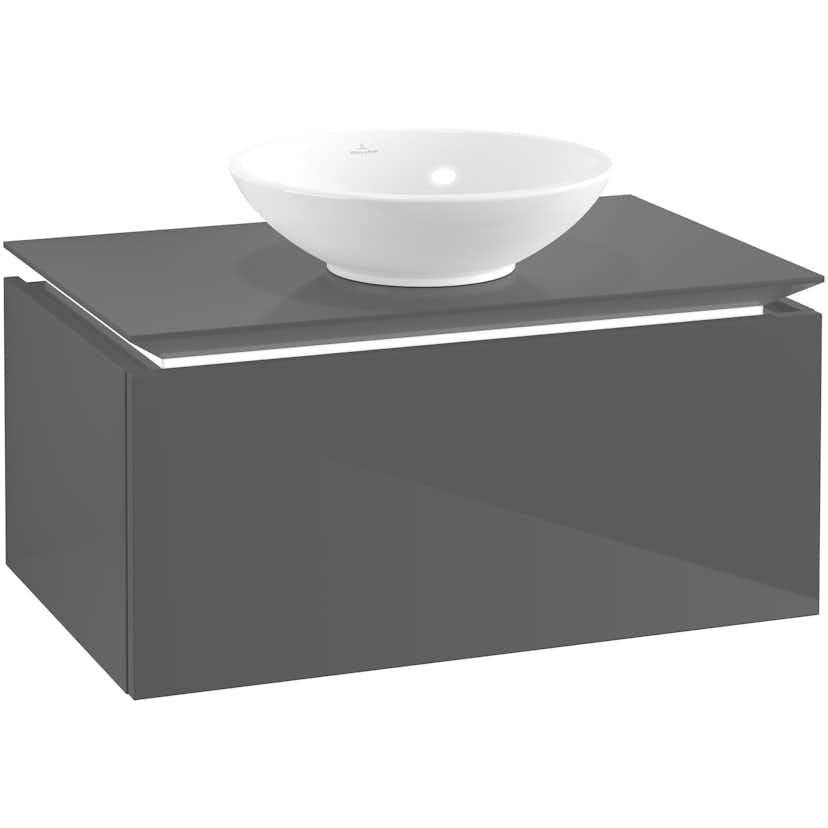 Tvättställsskåp Villeroy & Boch Legato Kompakt 800 med 1 Låda för Ytmonterat Tvättställ