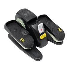 Under skrivbord elliptisk tränare elektrisk elliptisk tränare med fjärrkontroll mini crosstrainer 5-växlad justerbar med LCD-display elliptisk elliptisk tränare, för hem och kontorsbruk