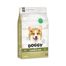 Hundmat DOGGY Lam & ris för känsliga hundar 4,75kg