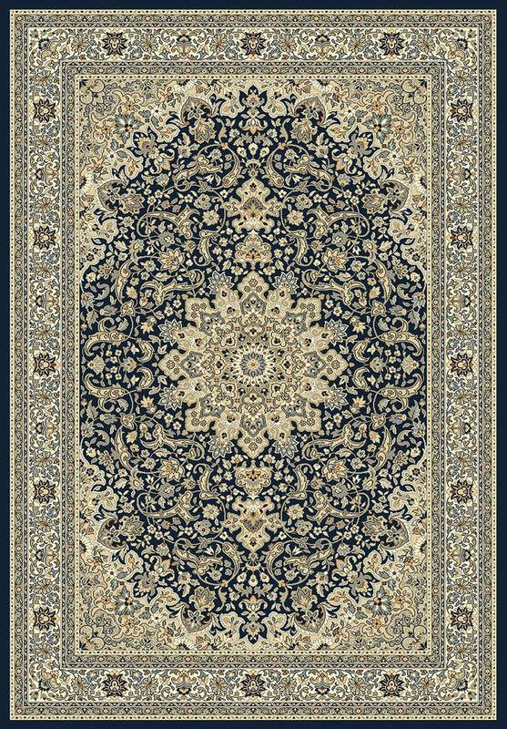 Vintage - Queen 8744 - 60x115 cm - Blå-Blå / 60x115 cm / 100% Heavy heat set polypropylene