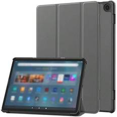 1 st hårdkant stötsäkert skyddsfodral för IPad, lämplig för Tab M10 FHD Plus M10 Plus 3rd Gen M10 (3rd Gen) TB-328F P12, Honor Pad X9 X8 Pro (Ny 2023) - grå (Multi-size)