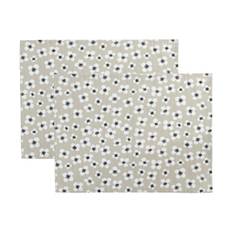 Almedahls Belle Amie dækkeserviet 2-pak Beige, 34 x 45 cm