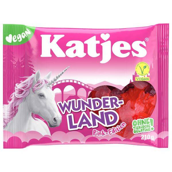 Katjes Wunderland Pink 210 g.