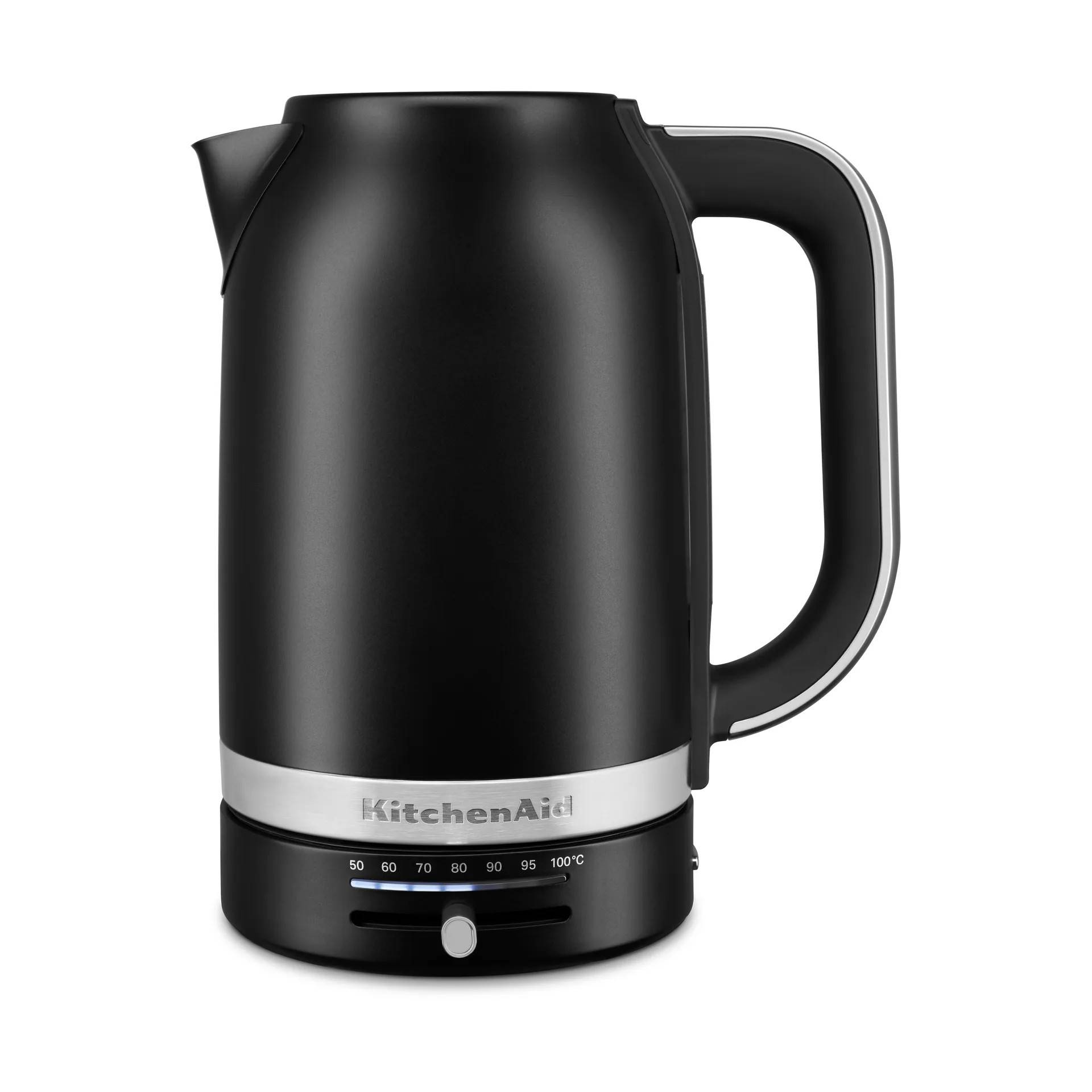 KitchenAid KitchenAid vattenkokare med temperaturkontroll 1,7 L Black matte - Svart
