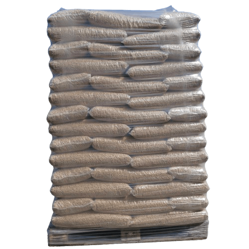 Dalmose Premium Træpiller 6 mm - 10 kg/sæk - 840 kg.
