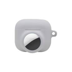För Airpods4 Bluetooth-hörlurar förlust enhet 2-i-1 silikonskyddsfodral för Apple M3O0 4
