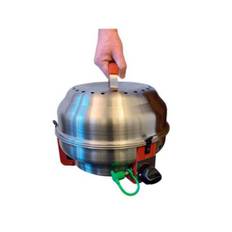 Safire gas-grill 0,48 med vendbar plade