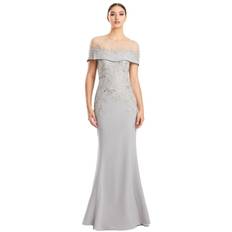 Alexander by Daymor 1866F23 - Embroidered Illusion Mother of the Bride Dress