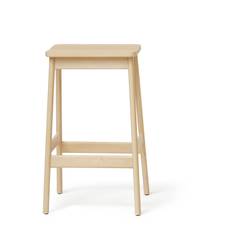 Form & Refine Angle Standard Bar Stool 65 Beige