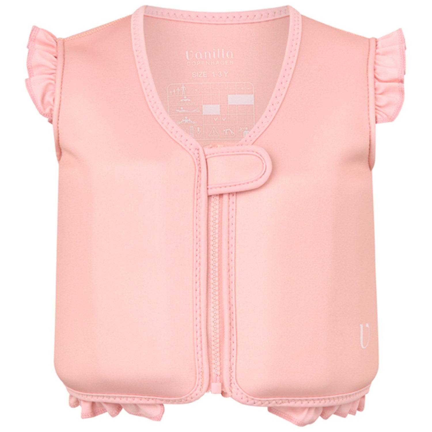 Vanilla COPENHAGEN English Rose Svømmevest Neoprene Str. 1-3 år