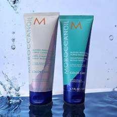 Moroccanoil Moroccanoil Blonde Perfecting Purple shampoo &amp; conditioner s&aelig;t