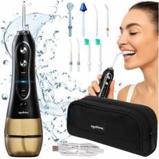 Trådlös Oral Irrigator Dental Water Flosser – 8 munstycken, 5 trycklägen, 300 ml, IPX7