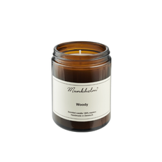 Scented candle - Woody - 180 ml. - Munkholm sss