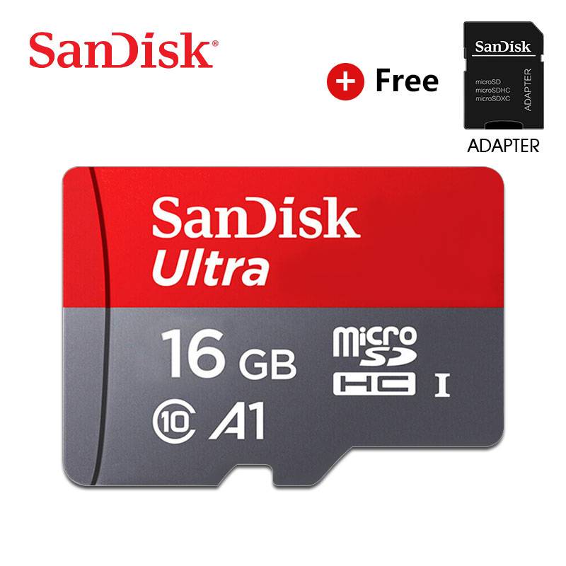 Sandisk minneskort 64gb flash-kort 32gb klass 10 microsd tf-kort micro sd-kort 16gb tarjeta micro sd 128gb minneskort