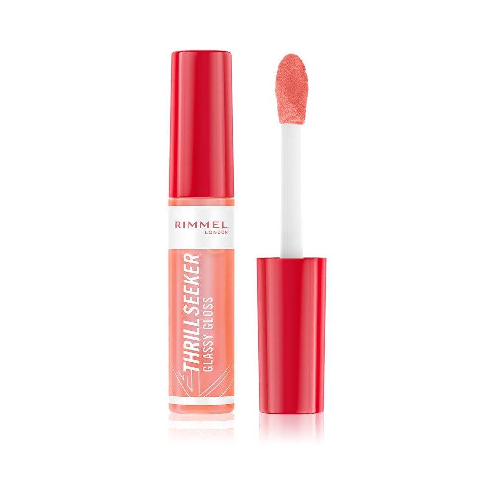 Rimmel London Thrill Seeker Brillo labbra 250-Peachy Vibes 10ml — Gloss labbra