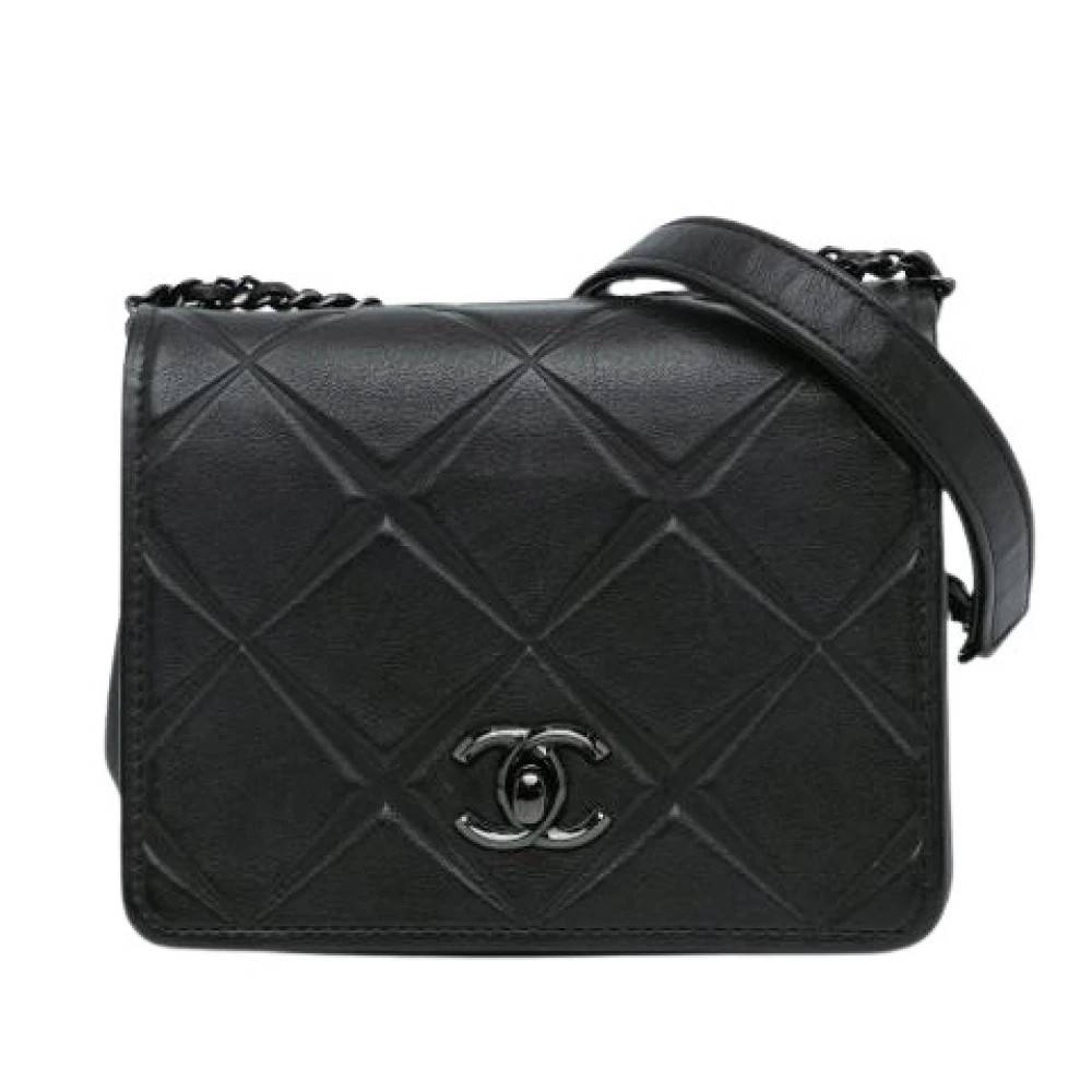 Chanel Vintage Pre-owned Vintage Classic Flap Bag - Vintage - Dame - Sort - ONE SIZE - Uld