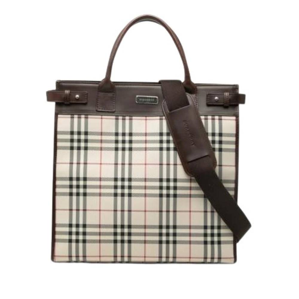 Burberry Vintage - Pre-owned Vintage Tote Bag Vintage - Dam - ONE Size - Läder