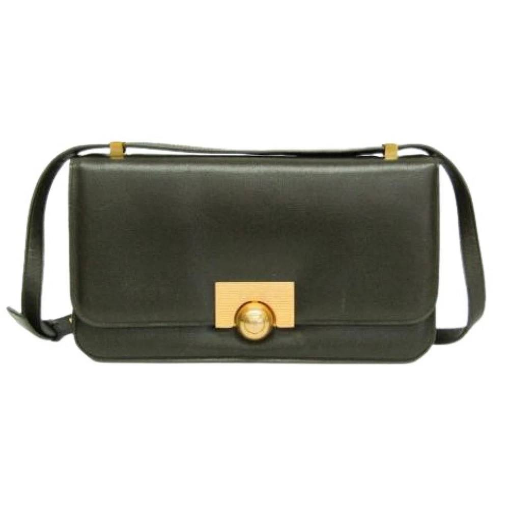 Bottega Veneta Vintage Pre-owned BV Classic Skuldertaske - Vintage - Dame - Grøn - ONE SIZE - Uld