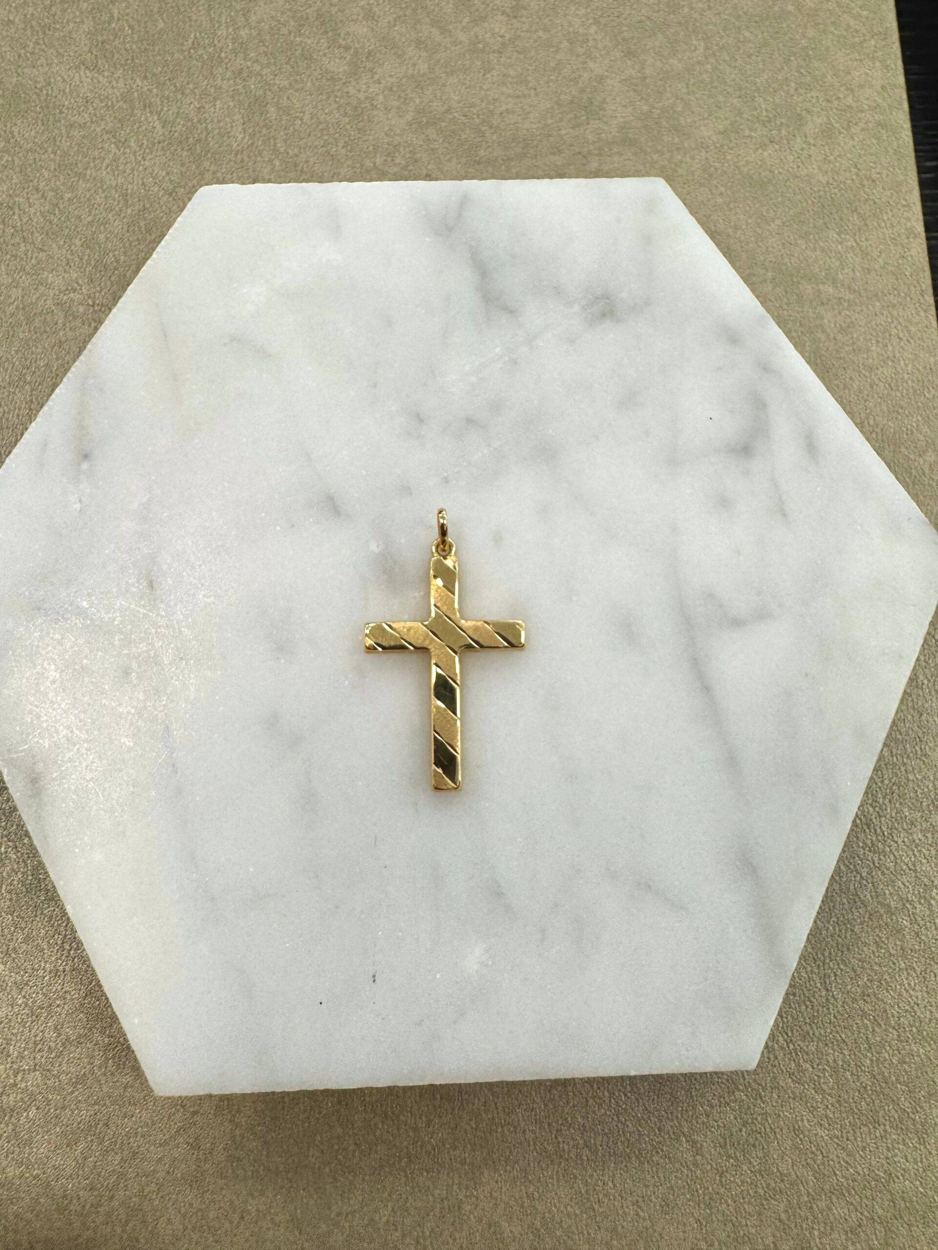 18K Guld Kors - KH017G