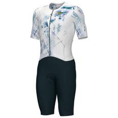 Alé PR-E Mirror Skinsuit Cykelheldragt Herrer størrelse 3XL farve grå/sort