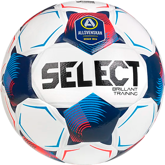 Select Brillant Tr Db Allsvenskan Fotbollar White/red - 5