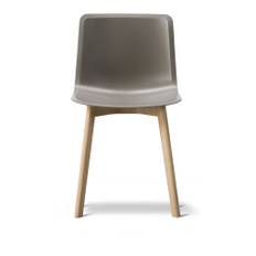 Fredericia Furniture - Pato Wood Base, Quartz Grey, Lacquered Oak