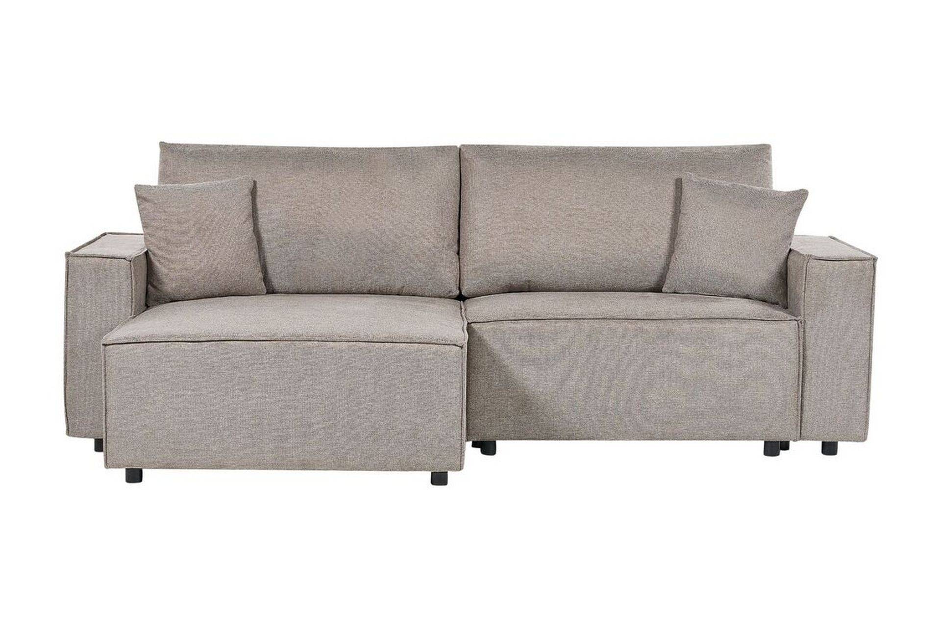 Brian Hörnbäddsoffa 3-sits - Taupe Bäddsoffa Brun Tyg