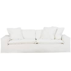 DOVER Grand Deluxe 4-sitssoffa Vit