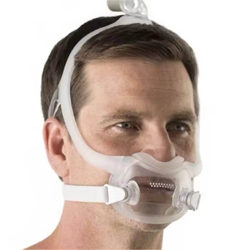 CPAP Full Face Mask for Philips Dreamwear Anti Snoring Mouth Nose Mask Auto CPAP Bipap Sleep Apnea With Mask Frame Headgear Hose