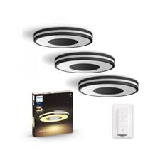 Philips Hue - 3xBeing Ceiling Light Black - Bundle - Fri fragt og klar til levering - Prismatch