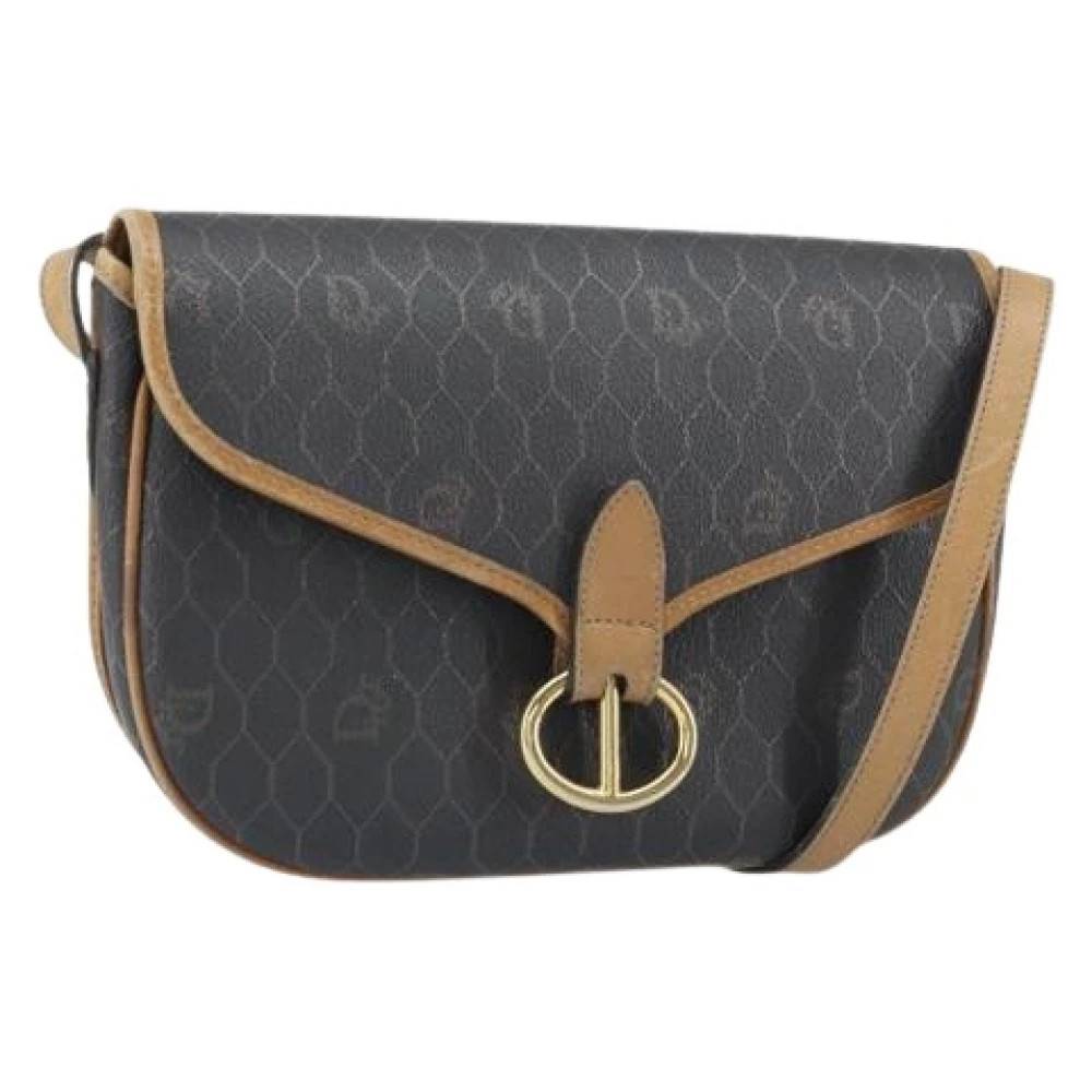 Dior Vintage Pre-owned Vintage Skuldertaske - Vintage - Dame - Sort - ONE SIZE - Uld