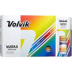 Volvik VISTA3 Prism 360 Golbälle, weiß/mehrfarbig