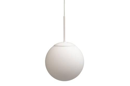 Dagmar Glas globe Ø 350 Opal Satin Hvid til Pendel