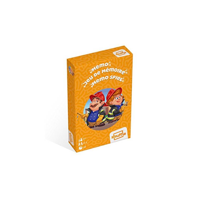 Shuffle Professions Memo Card Game