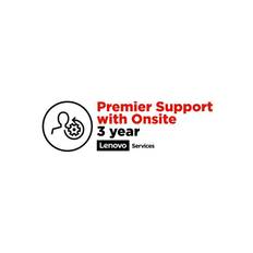 Lenovo Onsite + Premier Support - extended service agreement - 3 years - on-site