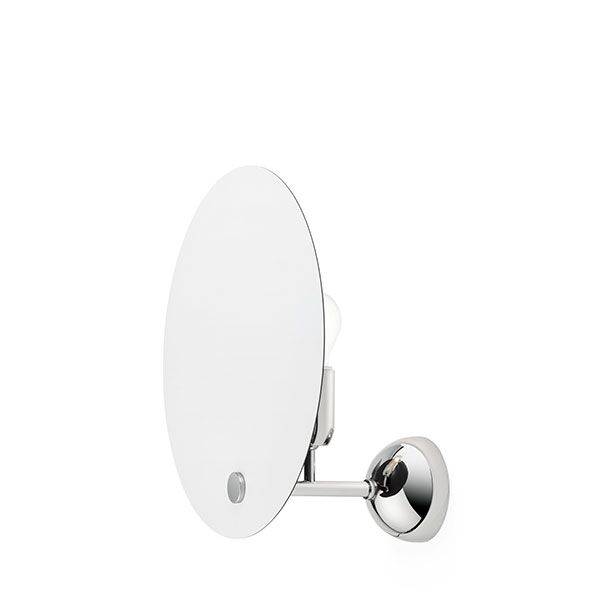 Kuta Vägglampa Krom/ Vit/ Svart - Krom, Vit och Svart