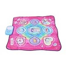 Dance Mat, 3 Play Modes Electronic Music Dance Plate, Interactive Dance Mixer Rhythm Step Play Mat, Dance Game Toy Gift for Kids