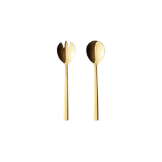 Raw Salatsæt guld 2 dele