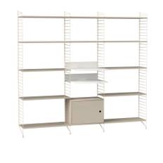 String - String Vardagsrum Q beige/beige - Hyllor & Hyllsystem - Nils Strinning - Beige