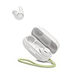 JBL Reflect Aero In-Ear Ohrhörer – True Adaptive Noise Cancelling Technologie – Wasserdichtes Design – 8 Stunden Akkulaufzeit – Weiß
